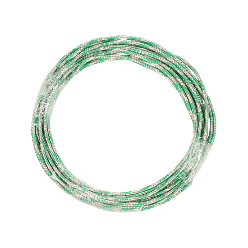 Single-core KC plana silicone insulatae filum thermocouple